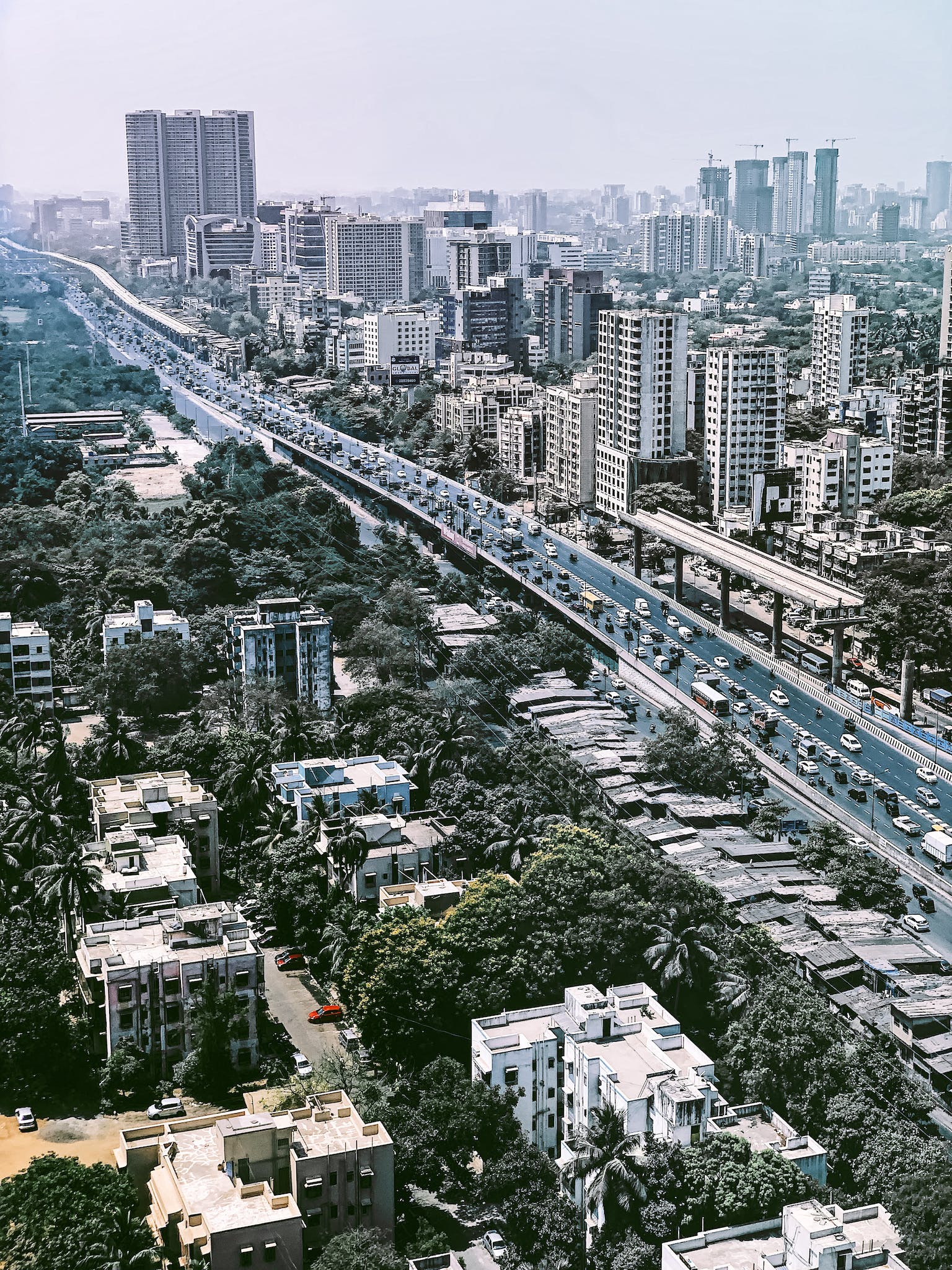 Aerial Photography of City Buildings